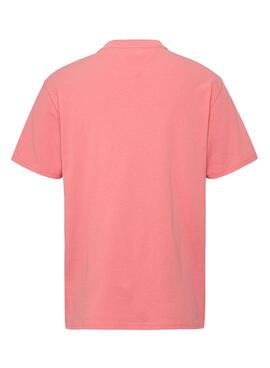 Retournez-moi juste la traduction en français de ceci : T-shirt Tommy Jeans Spray Pop Rose Pour Homme