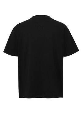 T-shirt Tommy Jeans Spray Pop Noir Pour Homme