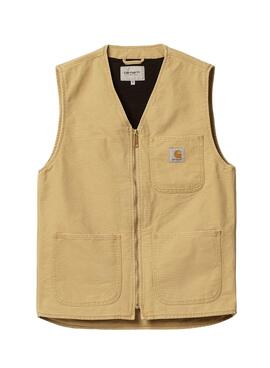 Gilet Carhartt Arbre Camel pour Homme.