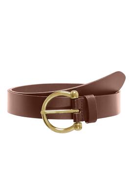 Ceinture en cuir marron pour femme Only Ida Jeans