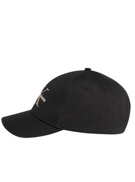 Casquette Calvin Klein Monogramme Noir Homme Femme