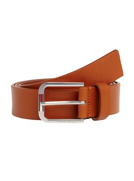 Ceinture Tommy Jeans Austin Camel pour Homme