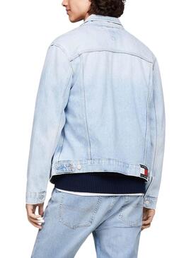 Veste Tommy Jeans Ryan bleue pour homme.