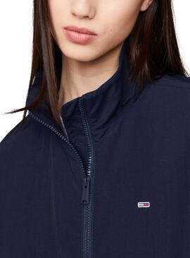Veste Tommy Jeans Essential Marine pour Femme