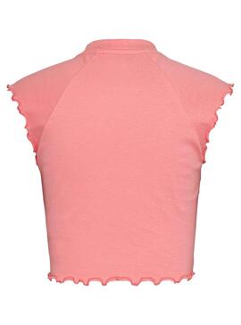 T-shirt Tommy Jeans Lock Rose pour Femme