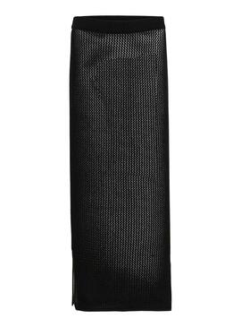 Jupe maxi noire Tommy Jeans pour femme