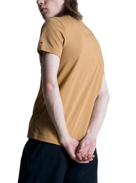 T-shirt Tommy Hilfiger Logo Kaki pour Homme