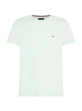 T-shirt Tommy Hilfiger Stretch vert pour homme