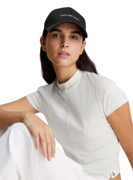 Casquette Calvin Klein Institutional noire pour femme
