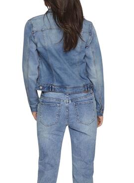 Veste Vila Show Bleue pour Femme