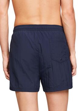 Maillot de bain Tommy Jeans Crinkle Marine pour homme