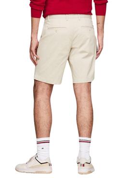 Shorts Tommy Hilfiger Bermuda Brooklyn beige pour homme