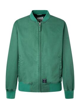 Veste Pepe Jeans Ving verte pour homme.