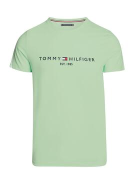 T-shirt Tommy Hilfiger Mint Logo pour homme