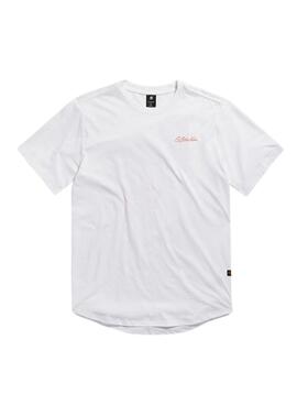 Maillot G-Star Back Graphic Lash Blanc Homme