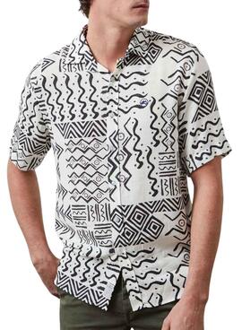 Chemise Altonadock imprimée ethnique pour homme