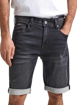Bermuda Pepe Jeans Gymdigo Noir Pour Homme