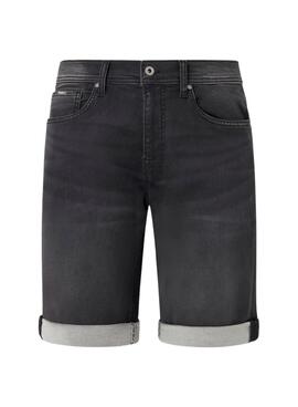 Bermuda Pepe Jeans Gymdigo Noir Pour Homme