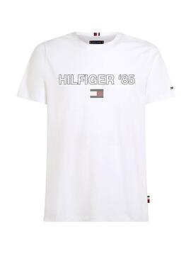 Maillot Tommy Hilfiger 85 Blanc Pour Homme