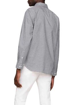 Chemise à carreaux Tommy Hilfiger 1985 marine pour homme