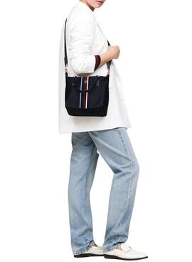 Sac à main Tommy Hilfiger Poppy Small Beige pour femme