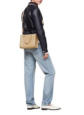 Sac Tommy Hilfiger Monotype Mini Toasté Femme