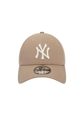 Casquette New Era New York Yankees League 9FORTY Beige