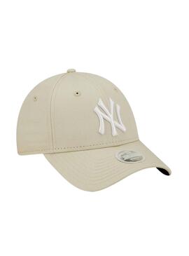 Casquette New Era New York Yankees League W Beige