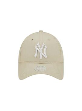 Casquette New Era New York Yankees League W Beige