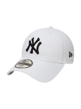 Casquette New Era New York Yankees Kids 9FORTY Blanc