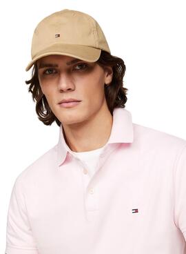 Casquette Tommy Hilfiger Flag Soft Toast pour homme