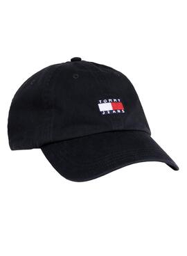 Casquette Tommy Jeans Heritage avec écusson noir