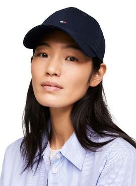 Casquette Tommy Hilfiger Essential Flag Marine