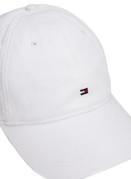Casquette Tommy Hilfiger Flag Soft Blanc
