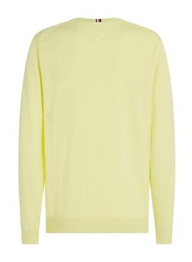 Maillot Tommy Hilfiger Mouline Jaune pour Homme