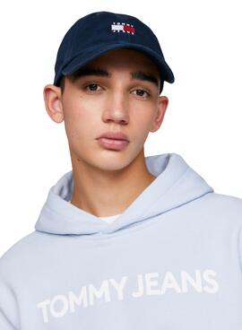 Casquette Tommy Jeans Heritage avec patch marine