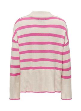 Maillot rose vif pour femme Jersey Only Hella