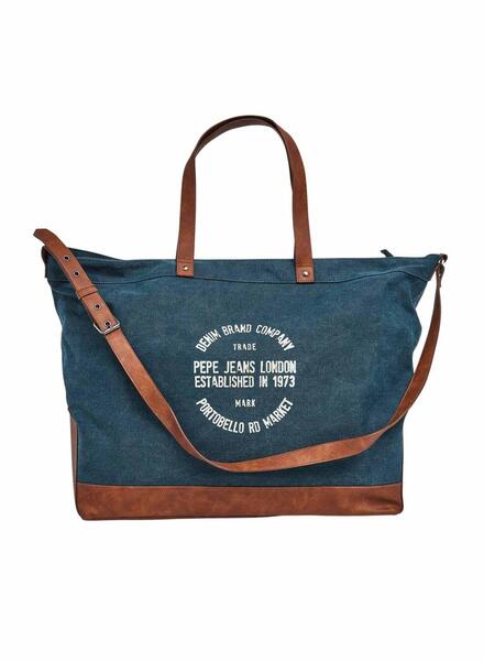 Sac a main Pepe Jeans Reece Heritage Bleu pour femme