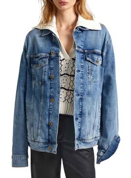 Veste en jean Pepe Jeans Boyfriend pour femme