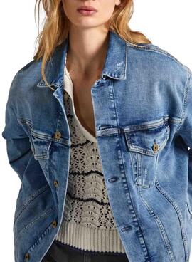 Veste en jean Pepe Jeans Boyfriend pour femme