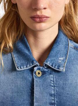 Veste en jean Pepe Jeans Boyfriend pour femme