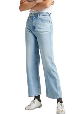 Jean large jambe Pepe Jeans en denim clair