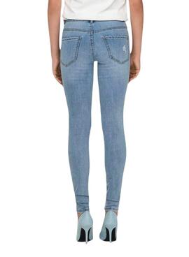 Jean Only Rose Denim Medium pour Femme.