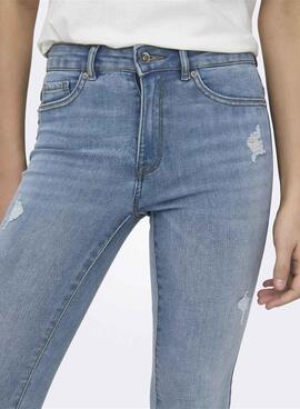 Jean Only Rose Denim Medium pour Femme.