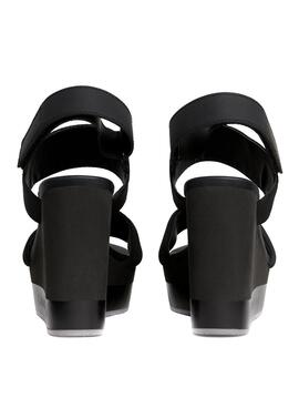 Sandales Calvin Klein à plateforme compensée noir