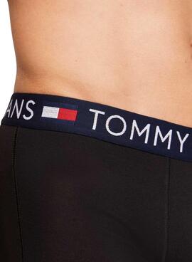 Paquet de 3 caleçons Tommy Jeans Essential Noir.