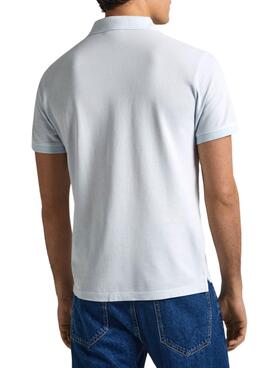 Polo Pepe Jeans New Oliver Bleu pour Homme