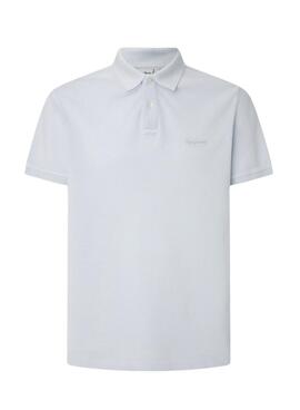 Polo Pepe Jeans New Oliver Bleu pour Homme