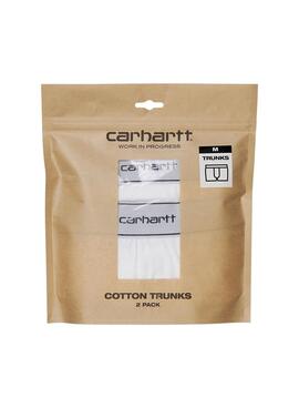 Pack Boxers Carhartt Blanco Para HombreTraduction en français:Pack de boxers Carhartt blancs pour homme