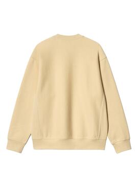 Sudadera Carhartt American Script Jaune